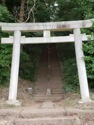 大庭神社の鳥居