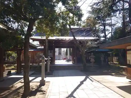 川口神社の山門・神門