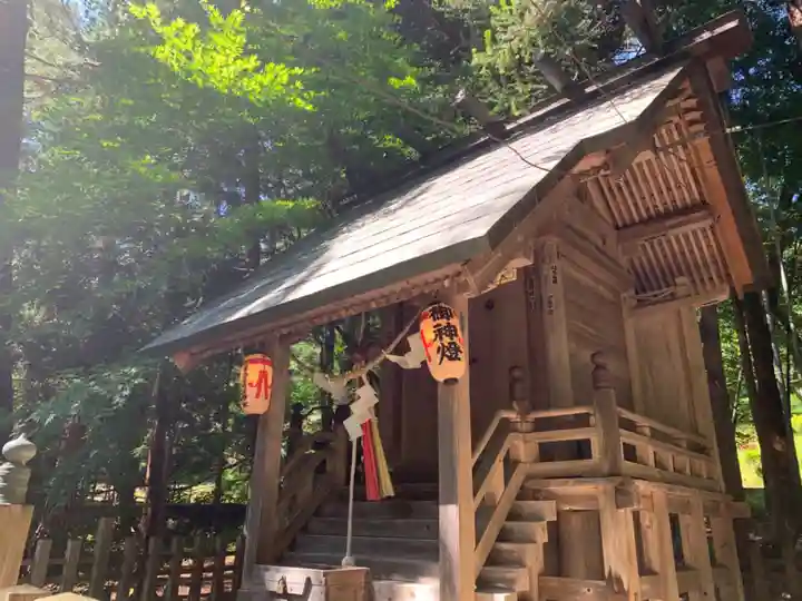花巻温泉稲荷神社の本殿・本堂