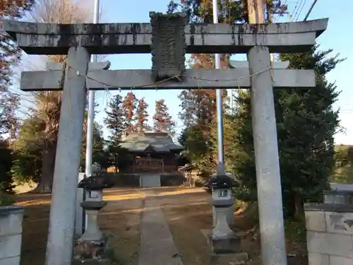 駒形神社の鳥居