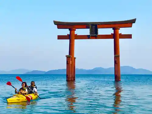 白鬚神社の鳥居