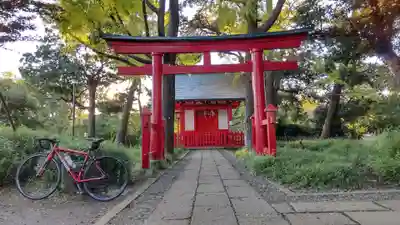 千束八幡神社の鳥居