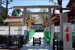 蒲田八幡神社の鳥居