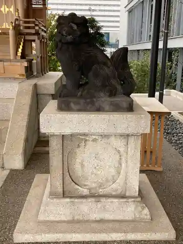 水神社の狛犬