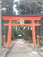 菅谷神社の鳥居