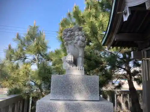 久里浜住吉神社の狛犬