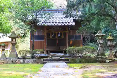 川原神社の本殿・本堂