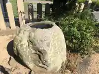 築狭神社の手水舎