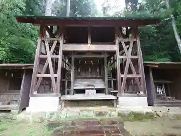天伯神社の本殿・本堂