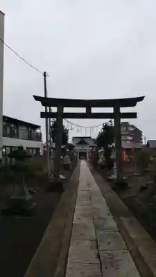 鎌ヶ谷八幡神社の鳥居