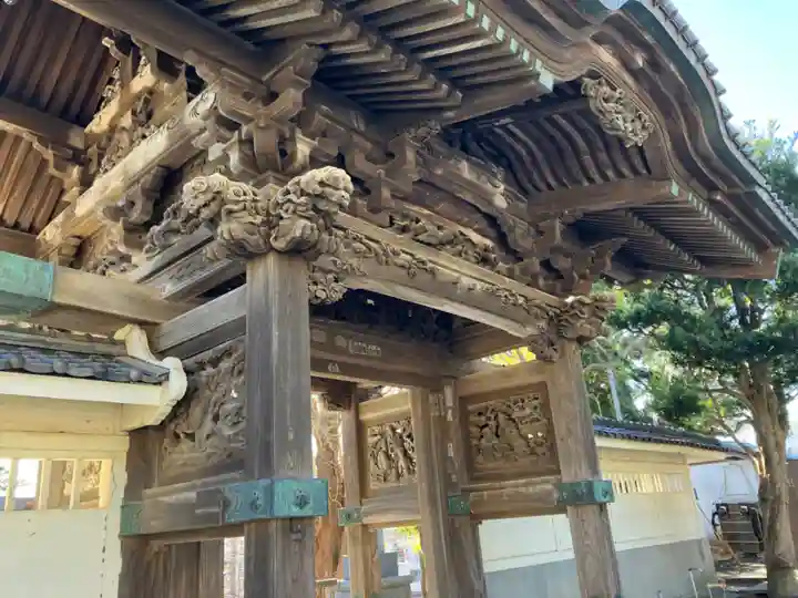 龍口寺の山門・神門