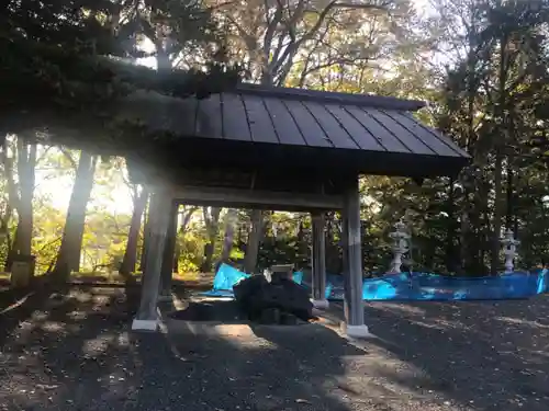 當麻神社の手水