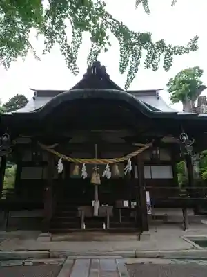 賀羅加波神社の本殿・本堂