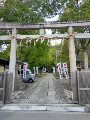 刺田比古神社の鳥居