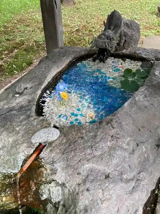 十勝護国神社の手水舎