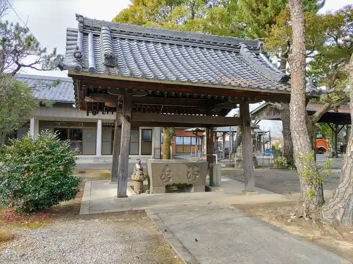 密蔵院の手水舎