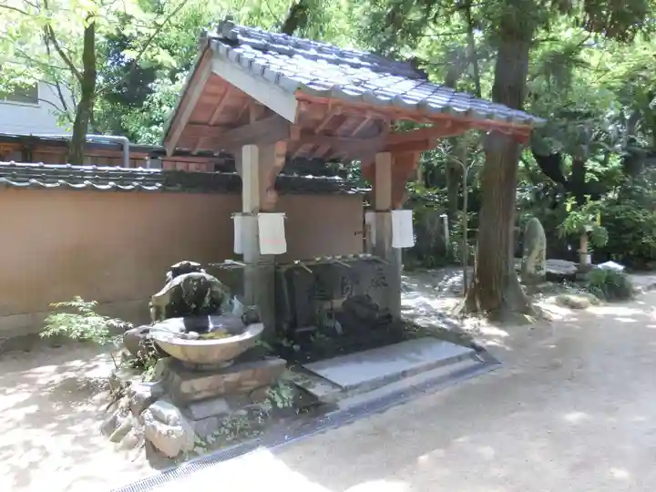 浄瑠璃寺の手水舎