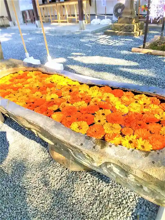 福母八幡宮の手水舎