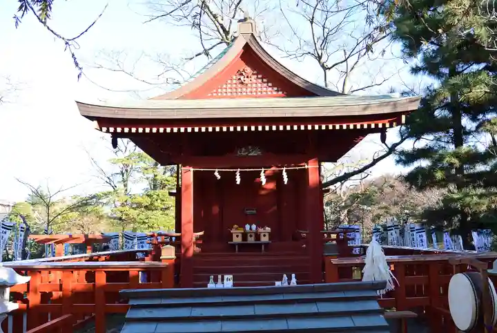 旗上弁財天社の本殿・本堂