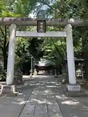所澤神明社の鳥居