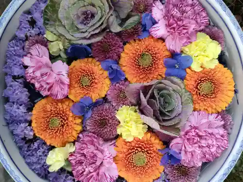 法輪寺の手水舎