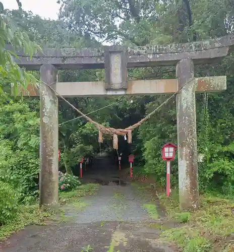 永尾剱神社の鳥居