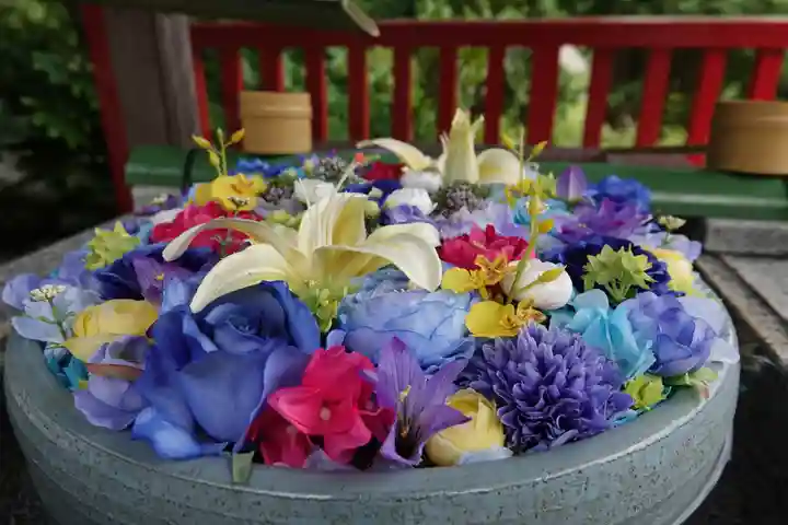早馬神社の手水舎
