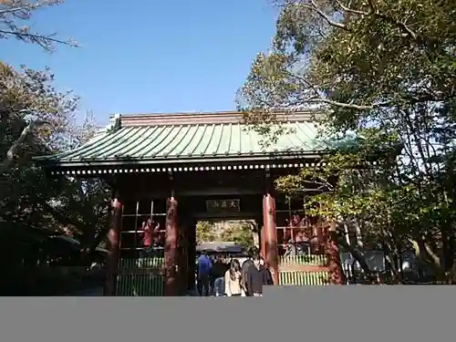 高徳院の山門・神門