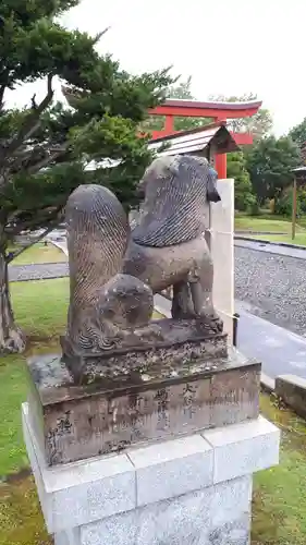 美瑛神社の狛犬