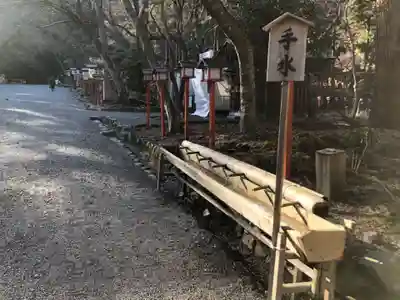 日吉大社の手水舎