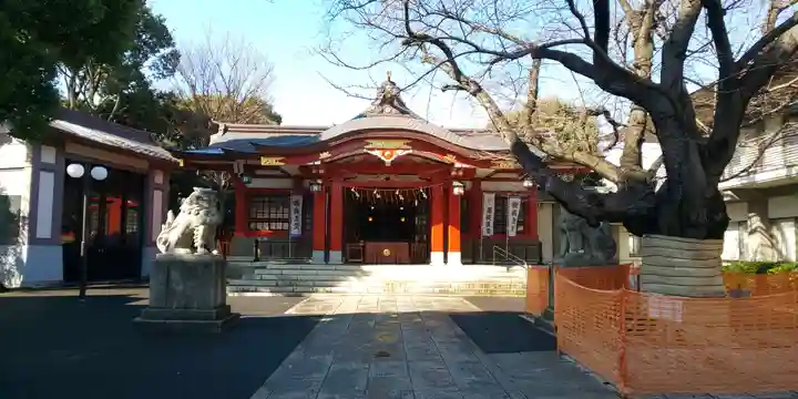 旗岡八幡神社の本殿・本堂