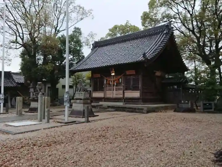 八劔社(上重原八劔社)の本殿・本堂