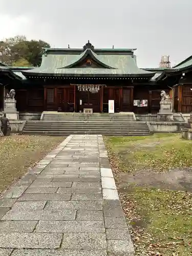 濃飛護國神社の本殿・本堂
