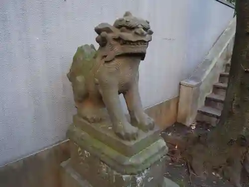 櫻田神社の狛犬