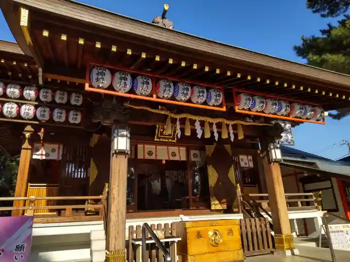 中野沼袋氷川神社の本殿・本堂