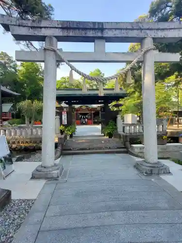 玉村八幡宮の鳥居