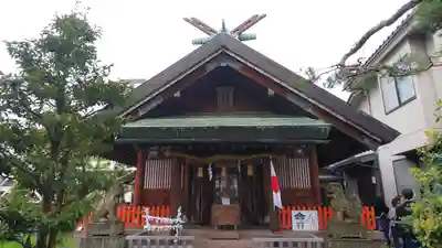 市姫神社の本殿・本堂