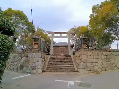 津島社の鳥居