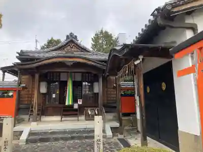 崇道天皇社の本殿・本堂