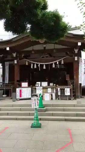 鳩森八幡神社の本殿・本堂