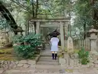 積田神社の鳥居