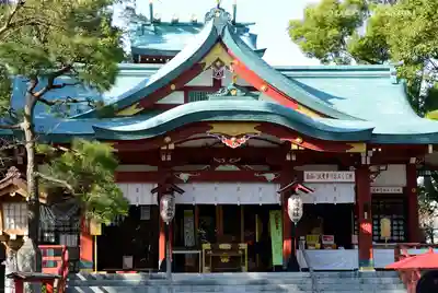 多摩川浅間神社の本殿・本堂