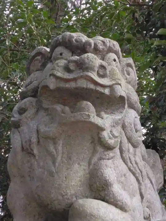 飯泉八幡神社の狛犬