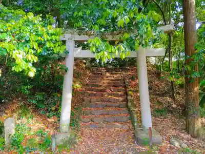 長谷山口坐神社の鳥居
