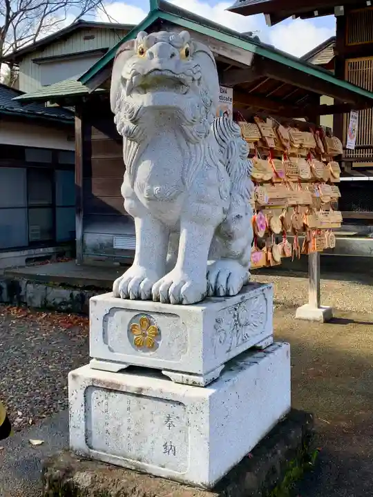 櫻岡大神宮の狛犬