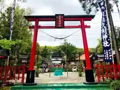加紫久利神社の鳥居