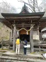 戸隠神社九頭龍社の本殿