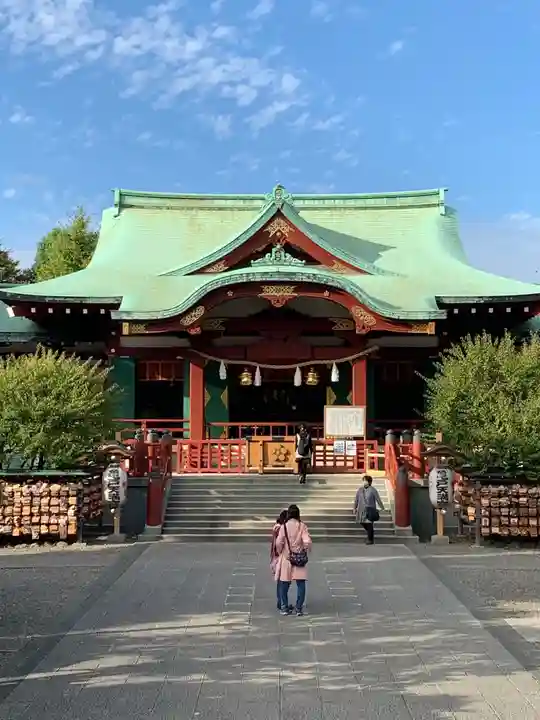 亀戸天神社の本殿・本堂