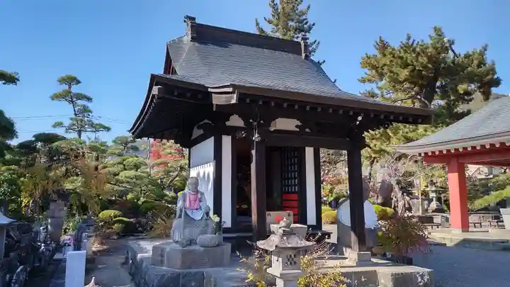 甲斐善光寺の地蔵