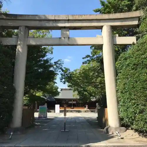 兵庫縣姫路護國神社の鳥居